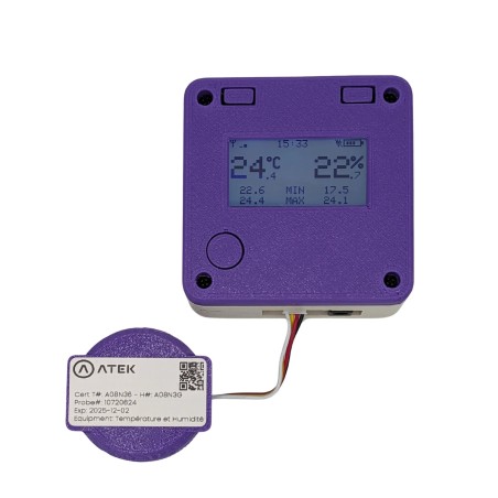 ATEK WiFi Temperature-Humidity Transmitter