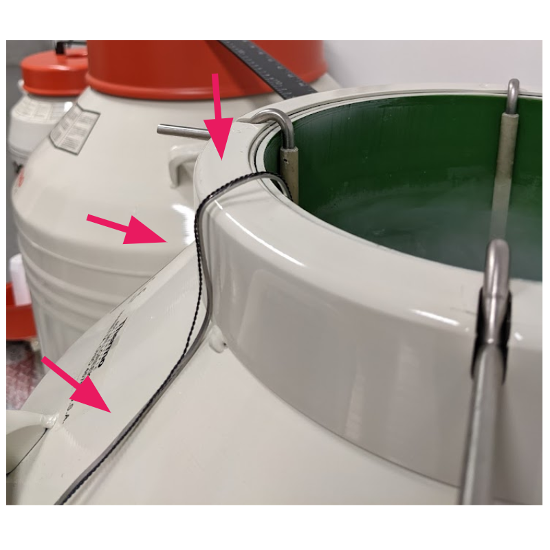 Moniteur de niveau de LN2 pour cuve cryogénique Moniteur de niveau de LN2 pour cuve cryogénique