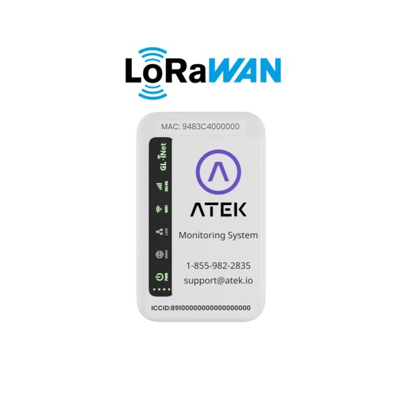 LoRaWAN Cellular Gateway | Battery Backup | ATEK LoRaWAN Cellular Gateway | Battery Backup | ATEK