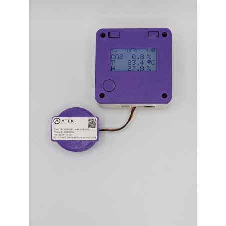 ATEK Transmitter WIFI CO2, Temperature and Humidity for incubator